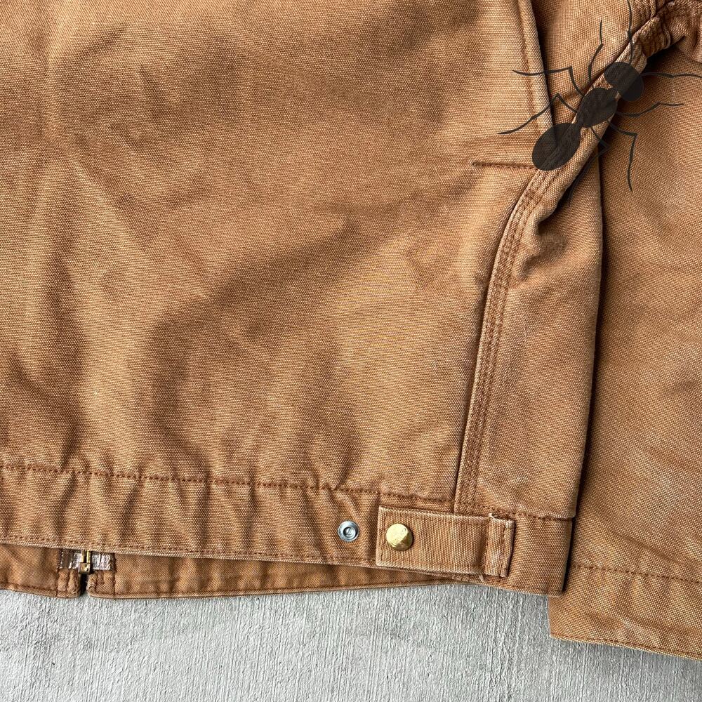 Vintage Carhartt brown Detroit work wear jacket - Picture 6 of 13